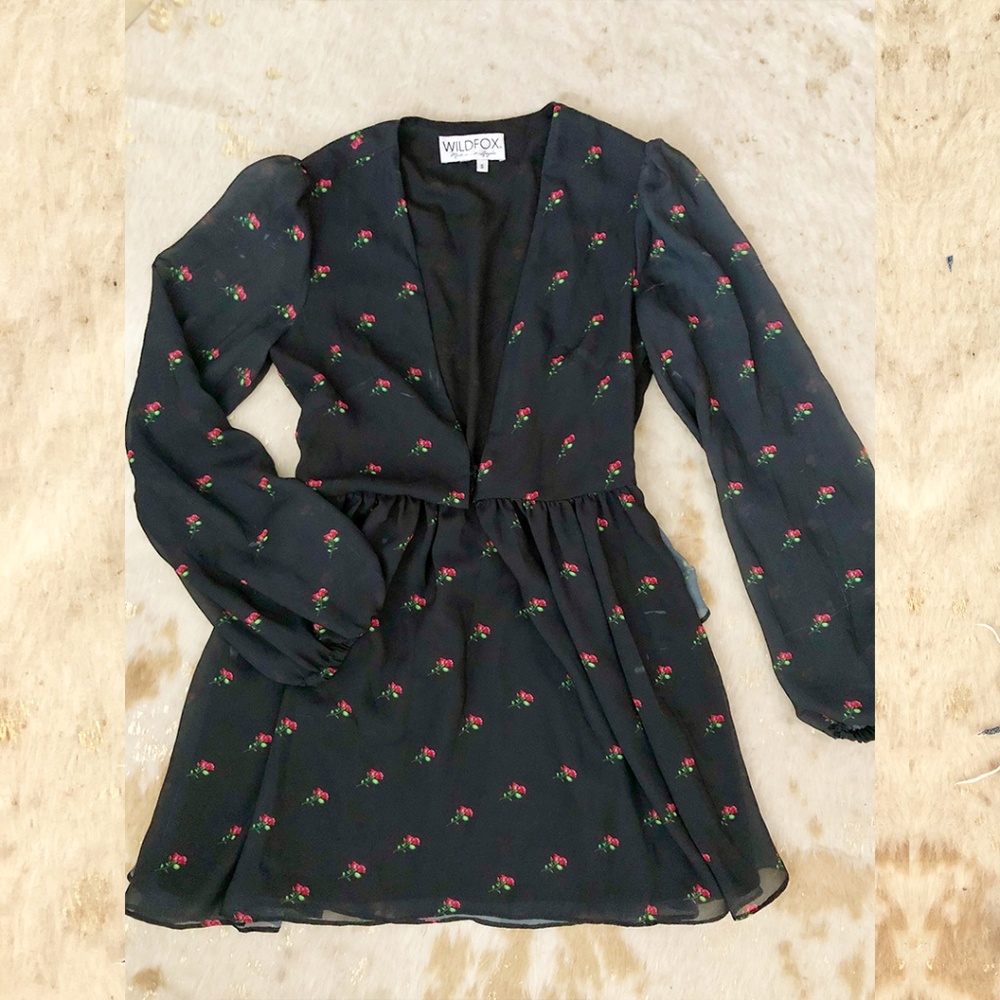 Wildfox Couture Long Sleeved Dress